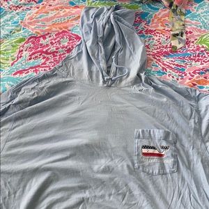 Vineyard Vines long sleeve hooded t-shirt. XL